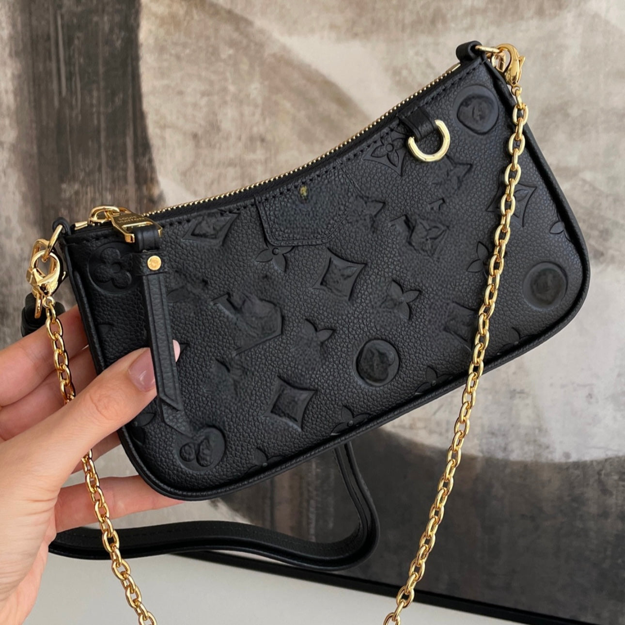 Mini black purse