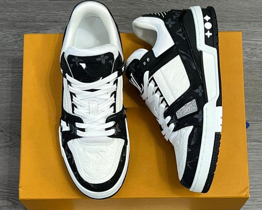 LV sneakers b/w