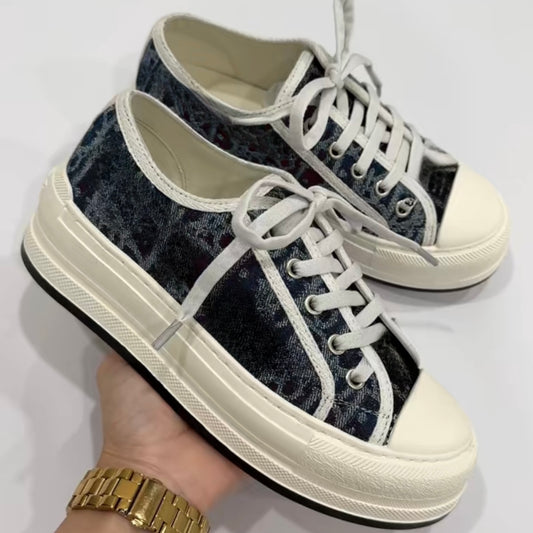 CD Grey Platform Navy